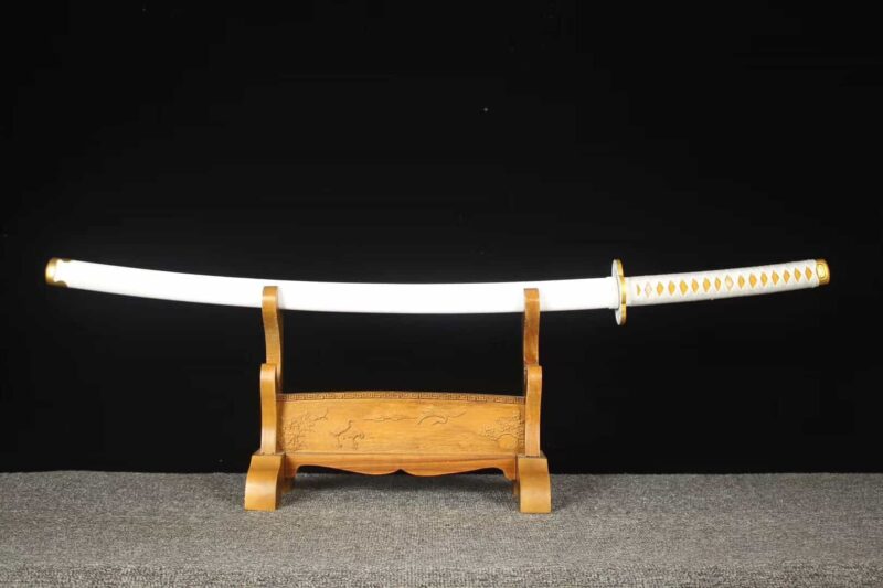 Sabre De Samouraï Tueur De Démons Agatsuma Zenitsu Katana Le Diable Tue Acier Au Manganèse Sabre Longquan