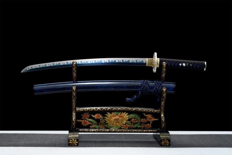 Wakizashi Océan (acier T10)