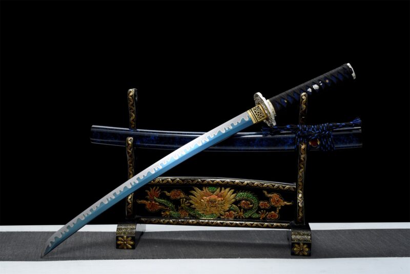 Wakizashi Océan (acier T10)