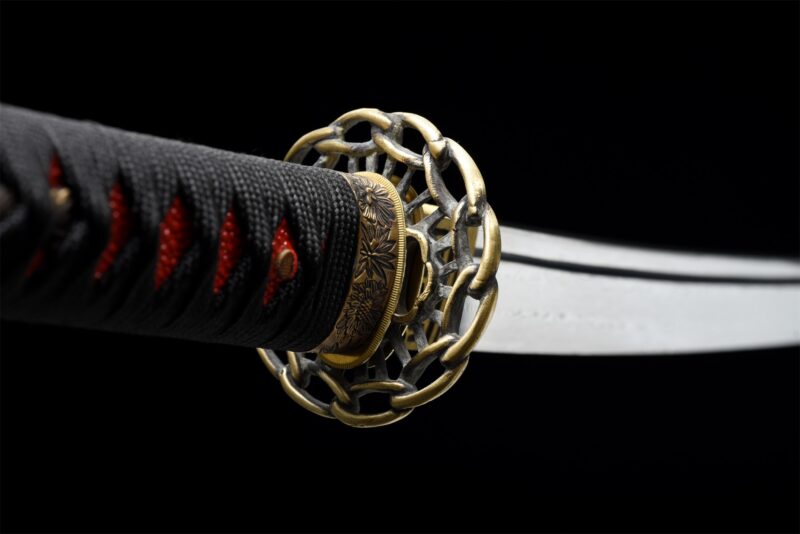 Wakizashi Maizuru (acier Damas)