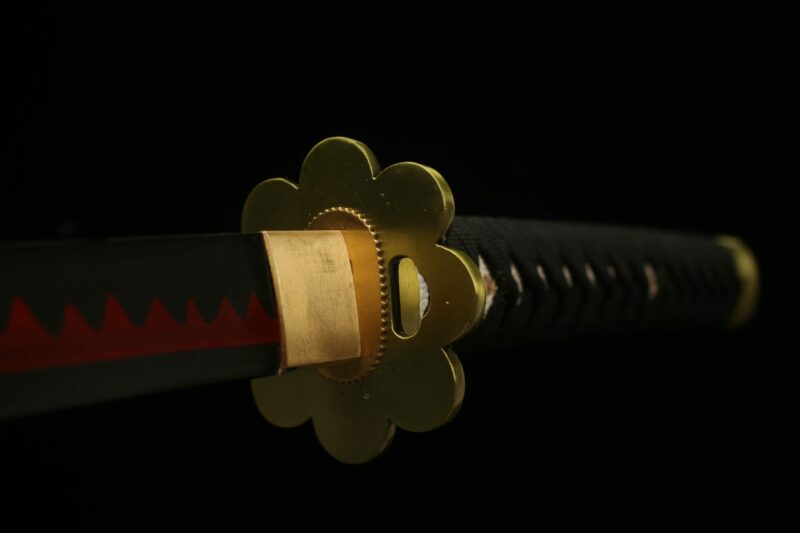 Épée Noire Shusui One Piece Version Anime Katana Épée De Samouraï Janpanese Acier à Haute Teneur En Carbone Épée Longquan